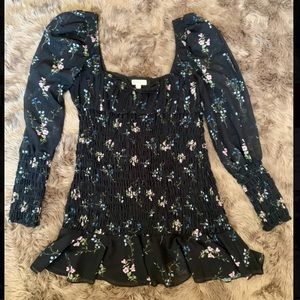 For Love and Lemons Dixon Smocked Dress